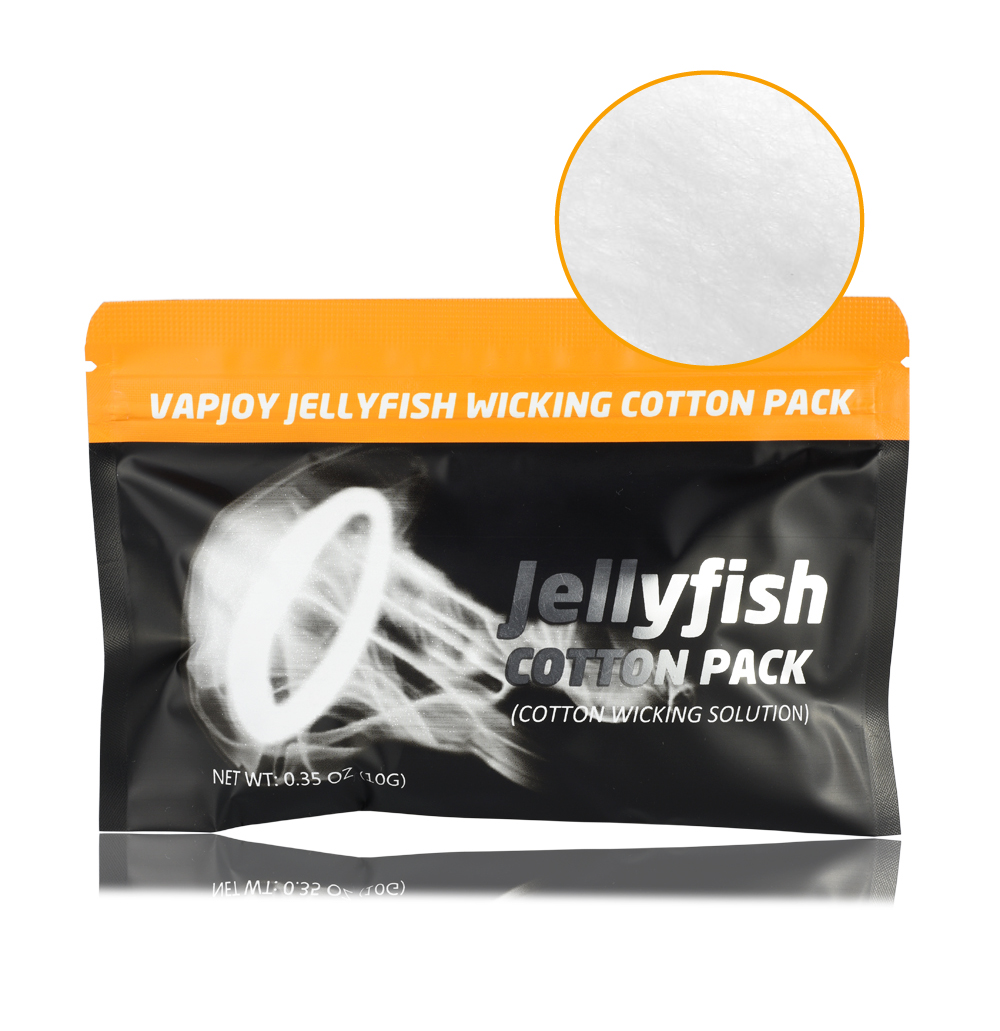 Jellyfish Wicking Cotton Pack for RBA/RDA/RDTA -10Strips 