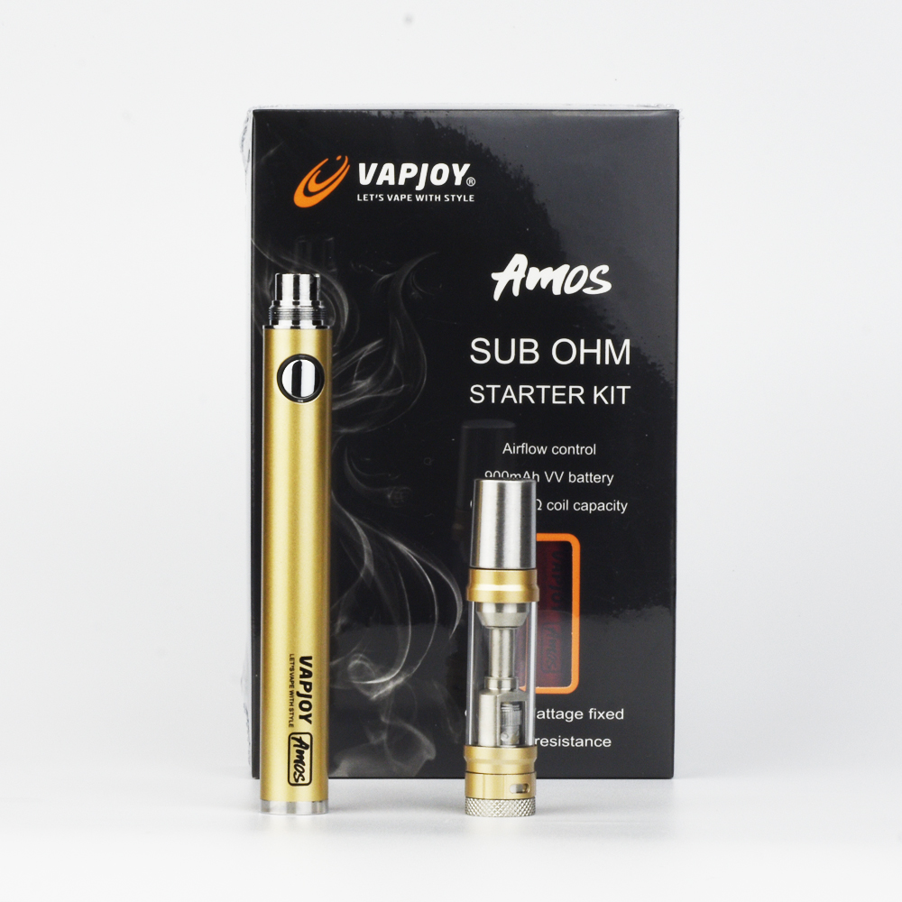 VAPJOY AMOS Starter Kit Champange Gold 