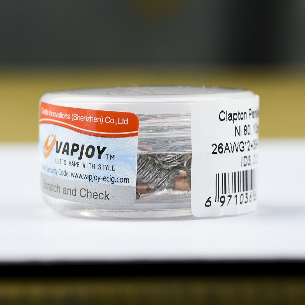 VAPJOY CS1224 Clapton Parallel Coil 0.3ohm 10pcs