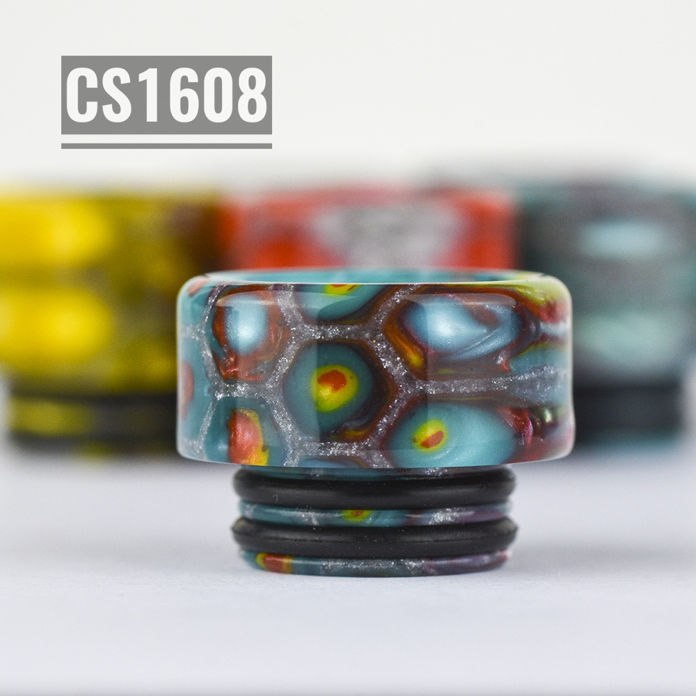 VAPJOY Resin Drip Tip 810 Wide O-ring -CS1608