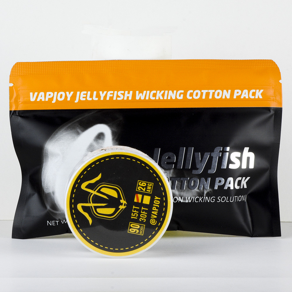 VAPJOY CS1101 Ni90 Wire 26AWG 15ft w/ Jellyfish cotton